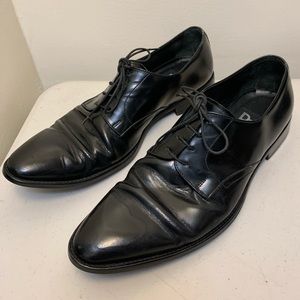 D&G Black Oxford Shoes